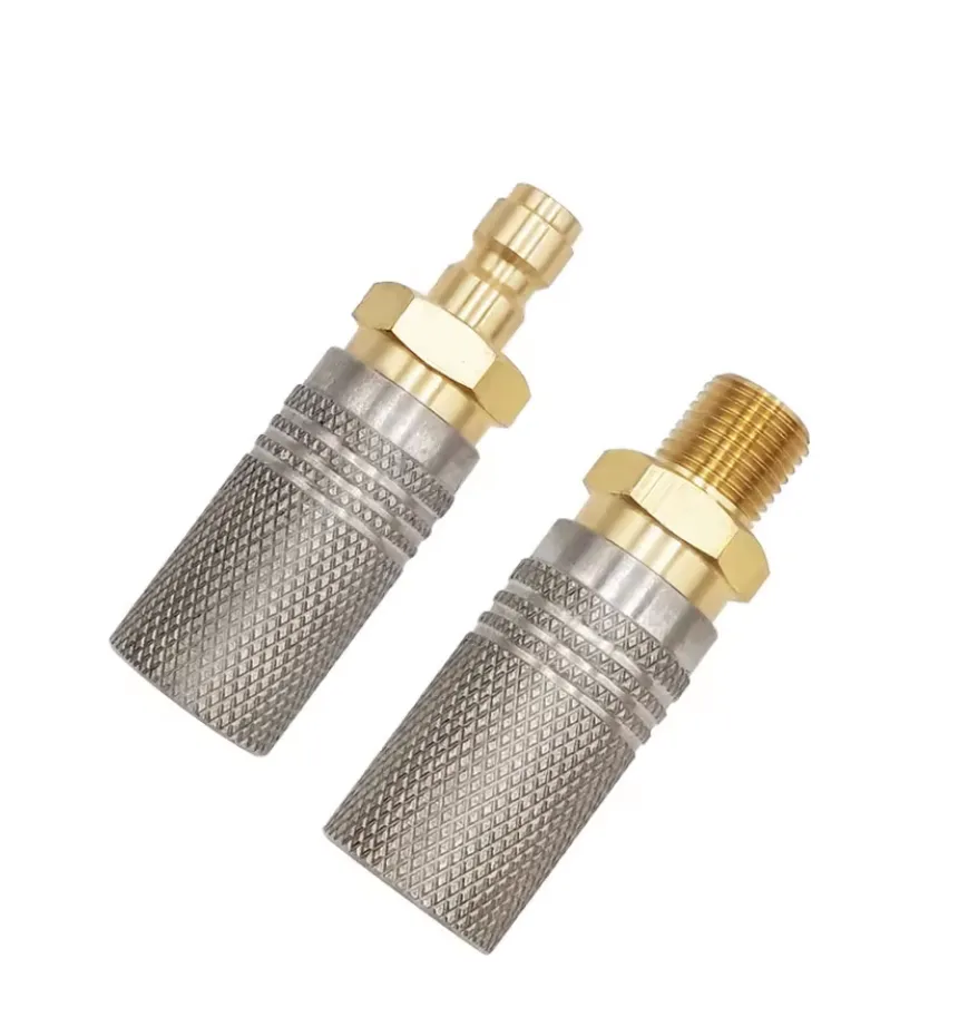 Pcp dolum hortumu konektörü, hızlı dolum ucu  8mm hızlı sök tak