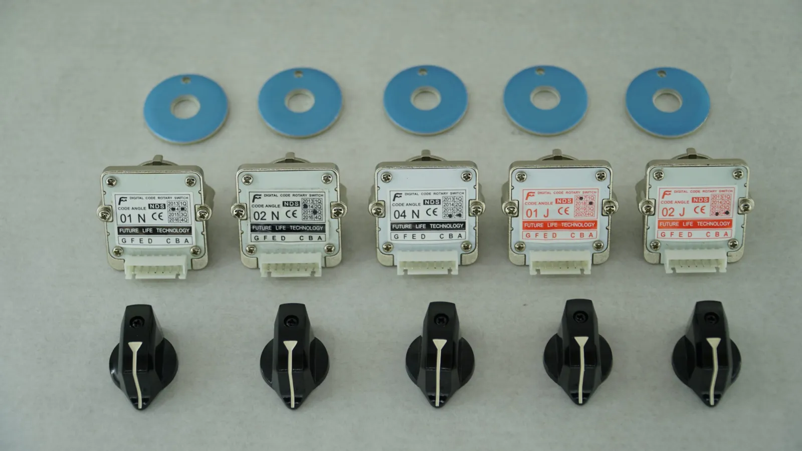 02-J  CNC Mod Anahtarı Future Life Technology NDS 02 J CNC Digital Code Rotary Switch