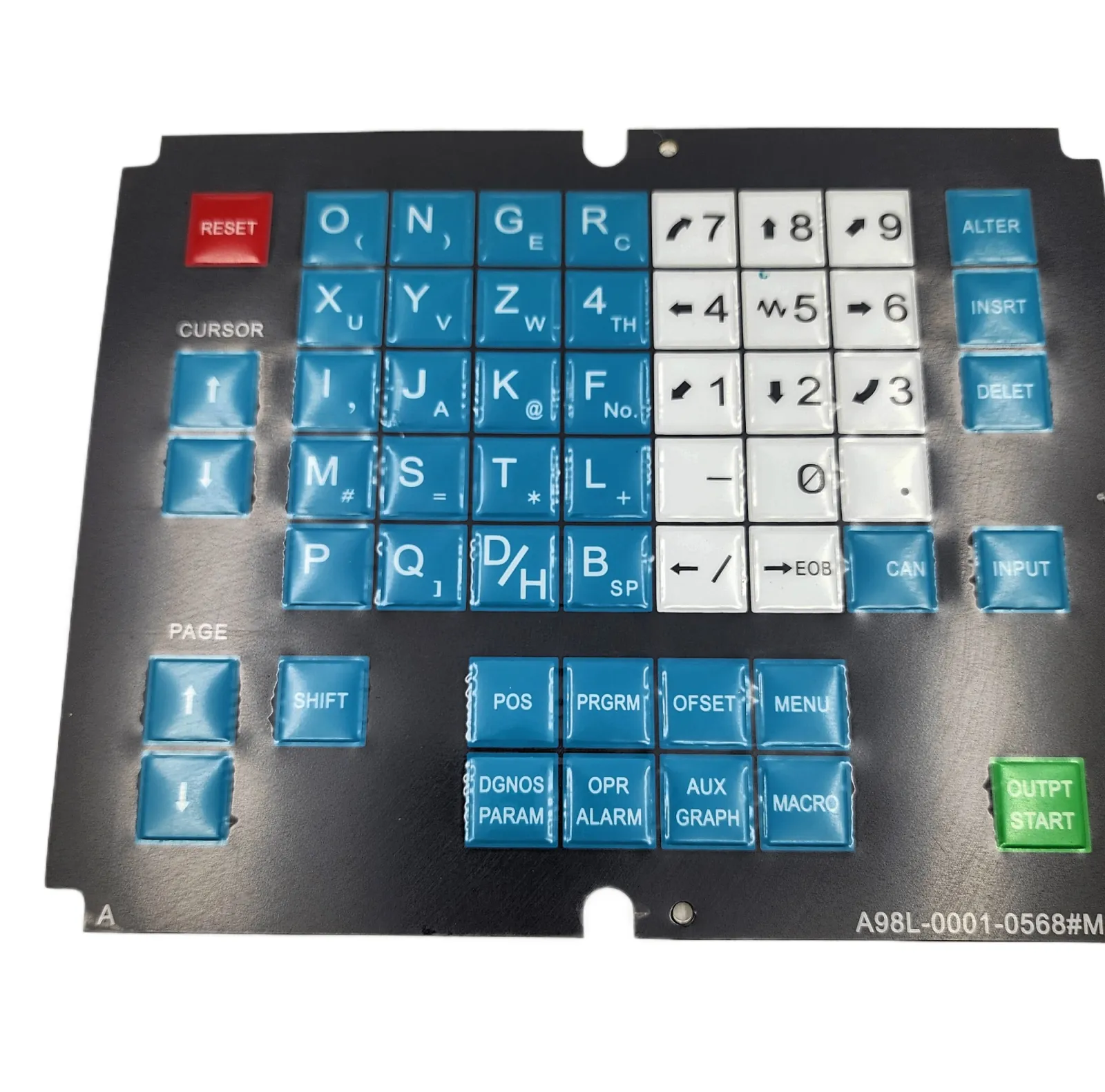 FANUC A98L-0001-0568 #M  İşlem Merkezi Tuş Ped