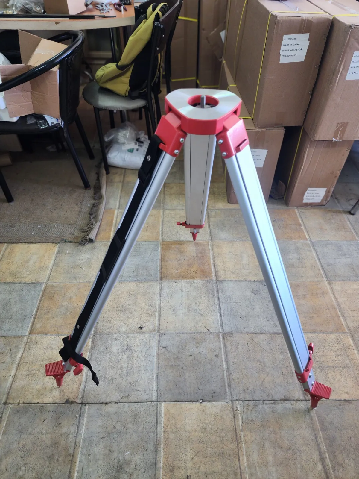 Ağır Tip Alüminyum Tripod  Pcp Tüfek Tripodu Nivo Ayak