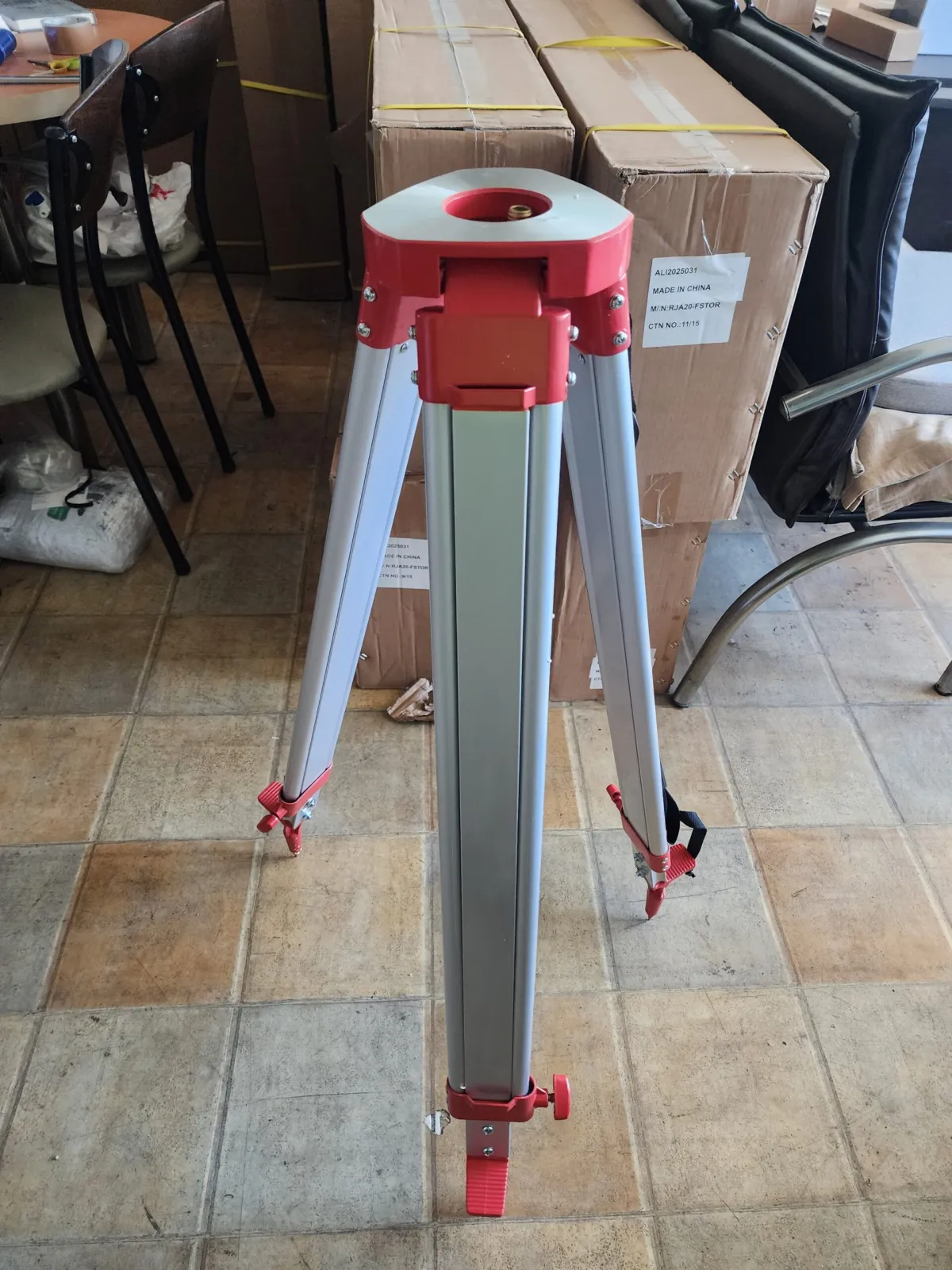 Ağır Tip Alüminyum Tripod  Pcp Tüfek Tripodu Nivo Ayak