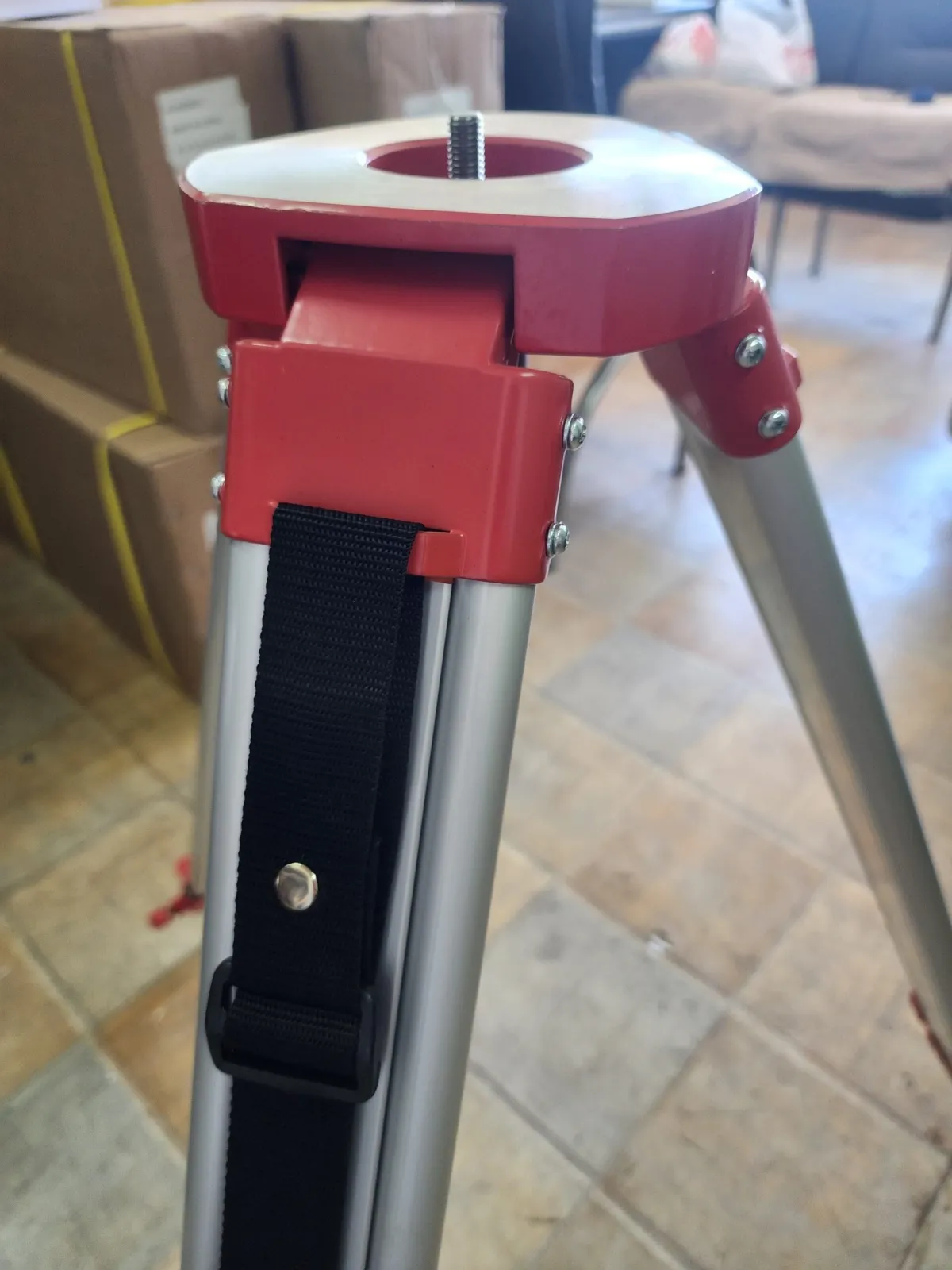 Ağır Tip Alüminyum Tripod  Pcp Tüfek Tripodu Nivo Ayak